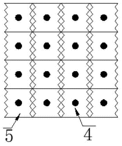 High-dust holding capacity and high-efficiency composite electrostatic air purification device