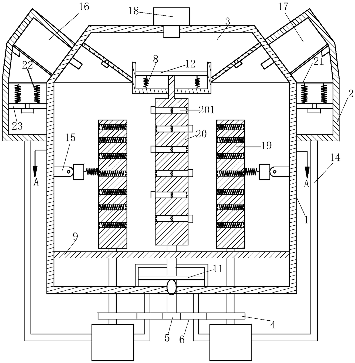 Automatic compensation hydrogen chloride generator