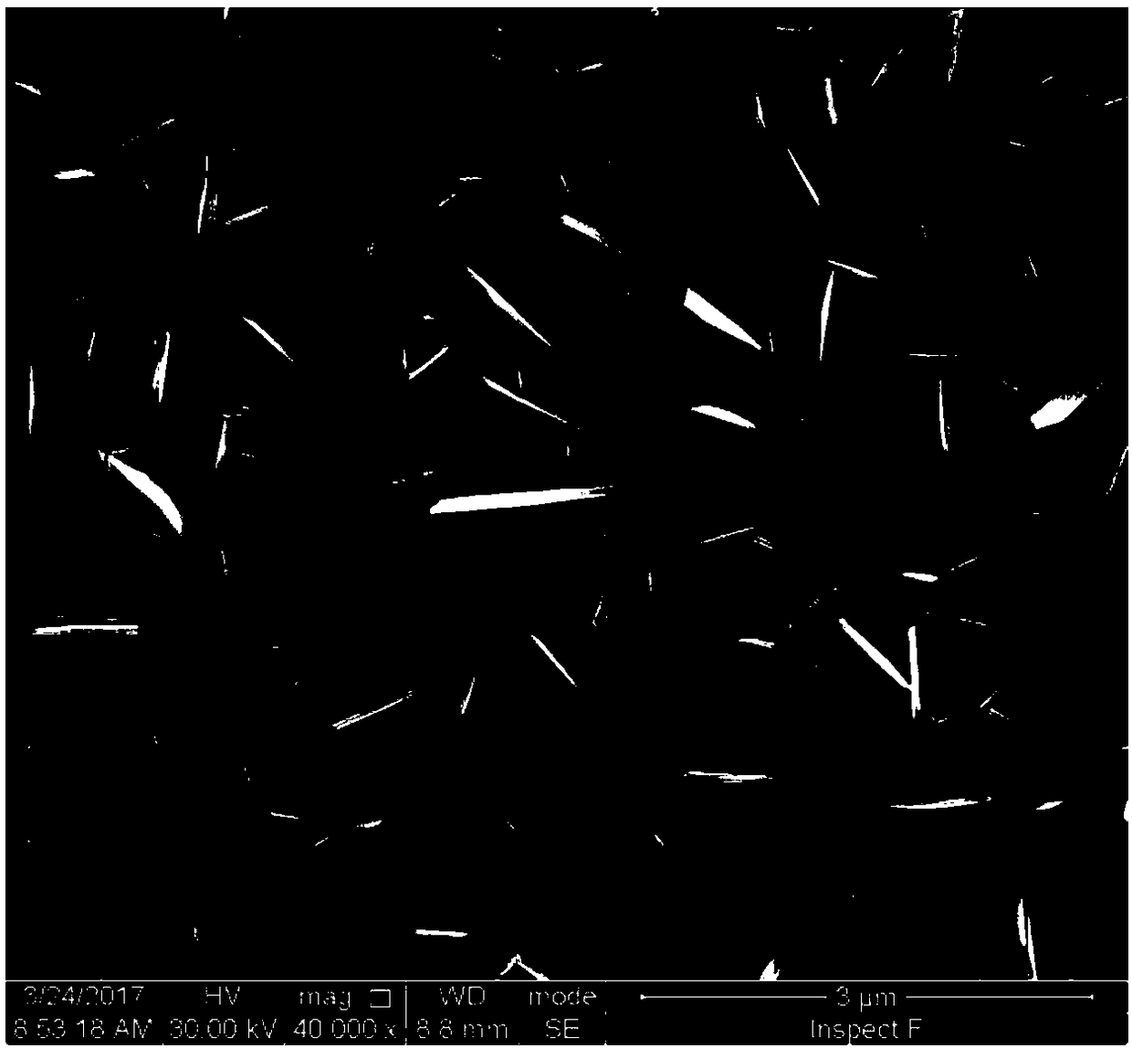 Controllable and perpendicular bismuth selenide nanosheet thin film and preparation method thereof