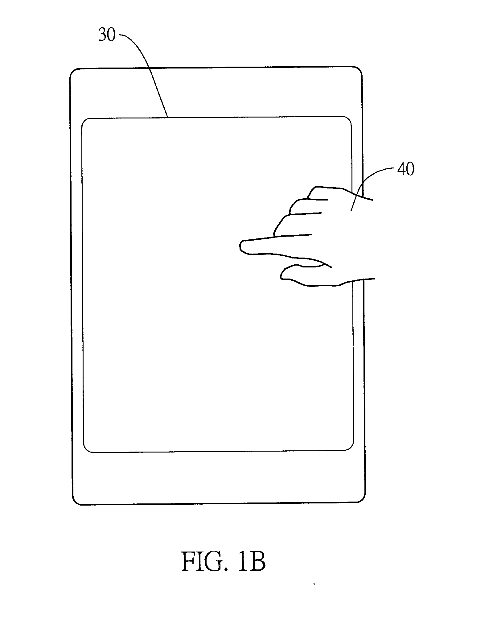 Electronic reading device