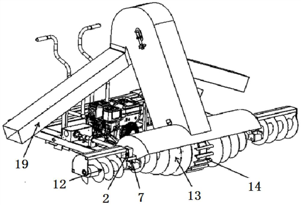 Efficient line sand cleaning machine