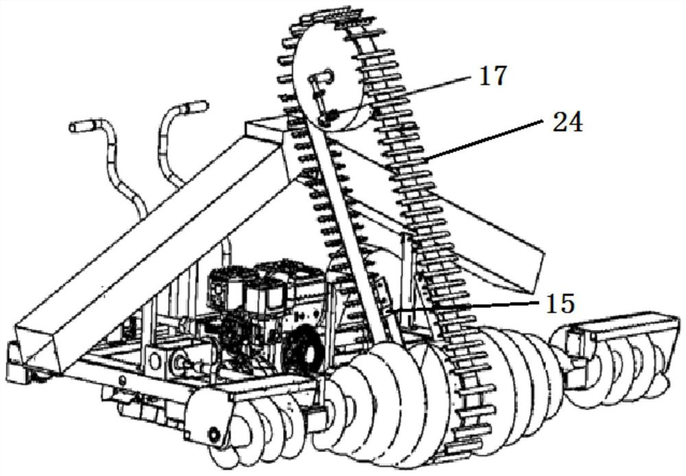 Efficient line sand cleaning machine