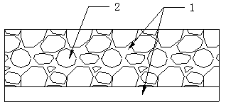 Aerogel composite glass preparation method