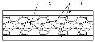 Aerogel composite glass preparation method