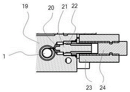 Anti-blockage device for air way of measurement unit of SCR system