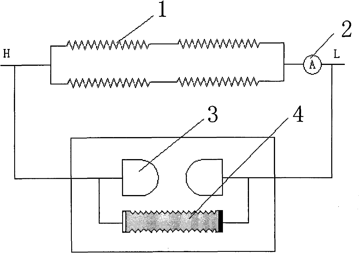 Neutral point direct current (DC) magnetic bias suppression resistor of transformer