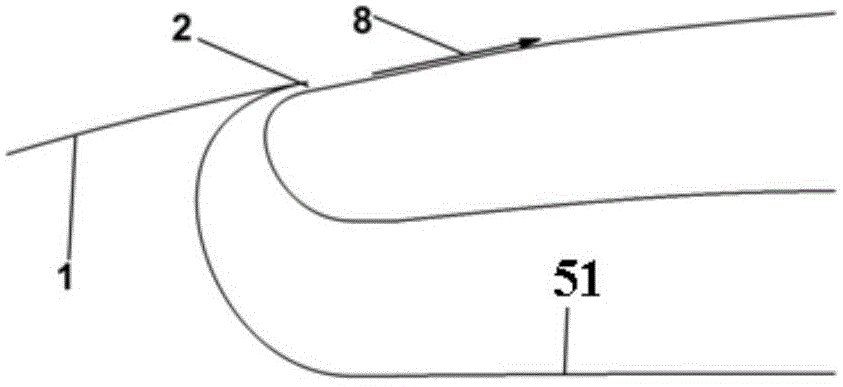 Low-Reynolds-number airfoil section with multi-seam synergetic jet flow control and control method