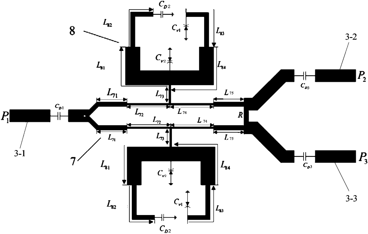 Wide-stop-band reconfigurable filter type power divider based on SIR and DGS structures