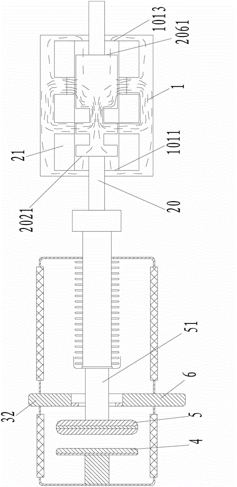 Three-position switch