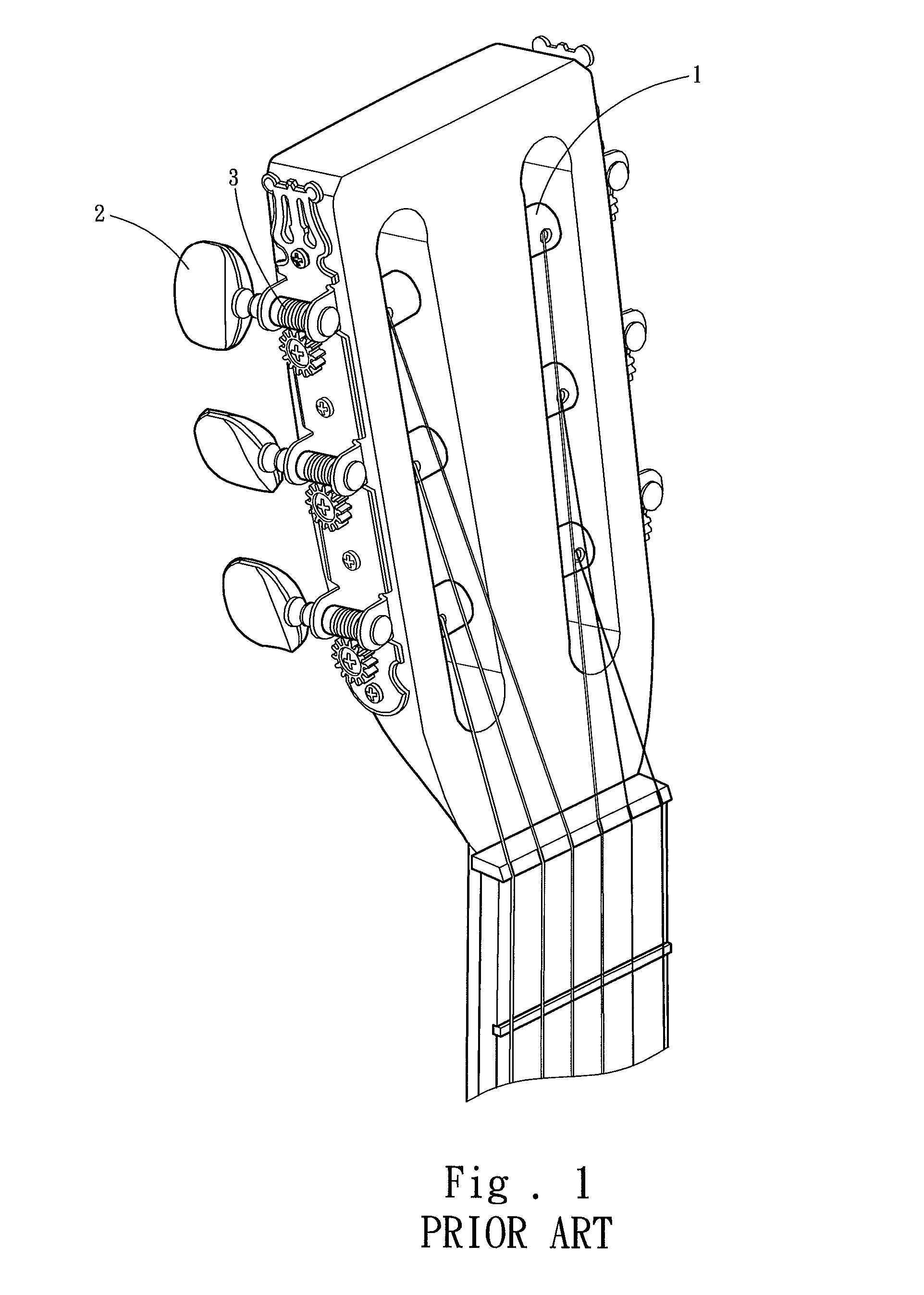 Turning peg structure equipped with changeable panel