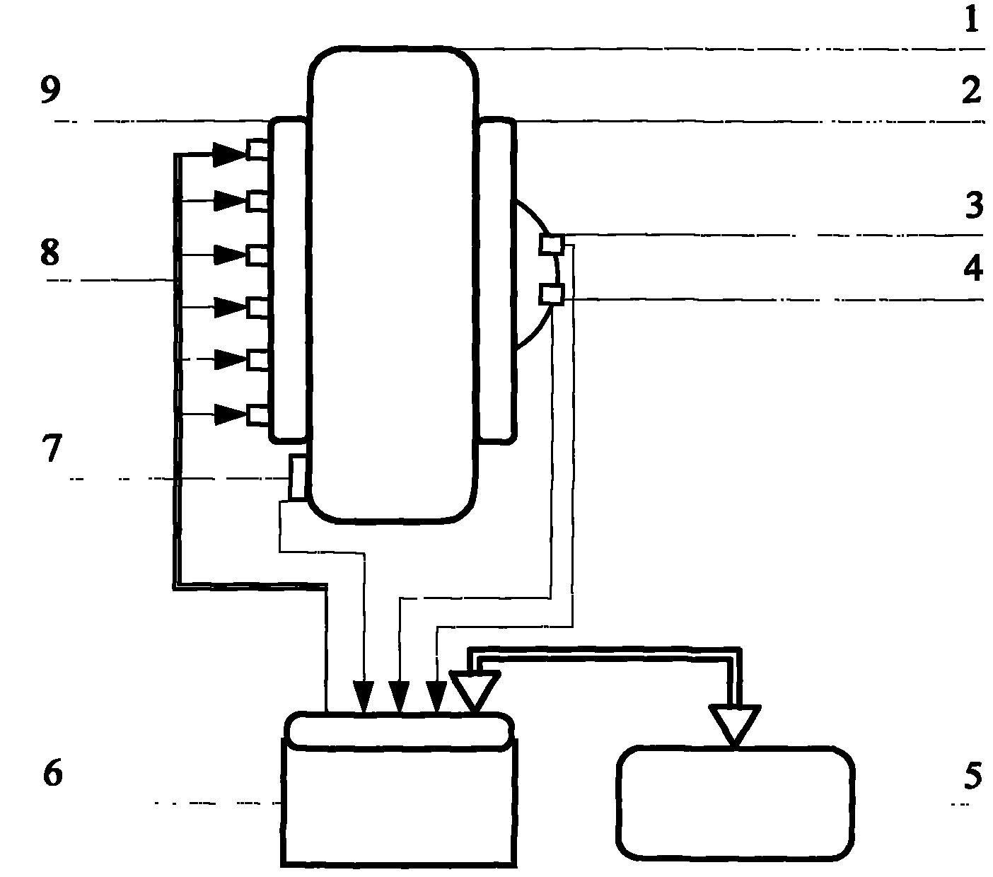 Diesel-alternative fuel hybrid combustion engine control method