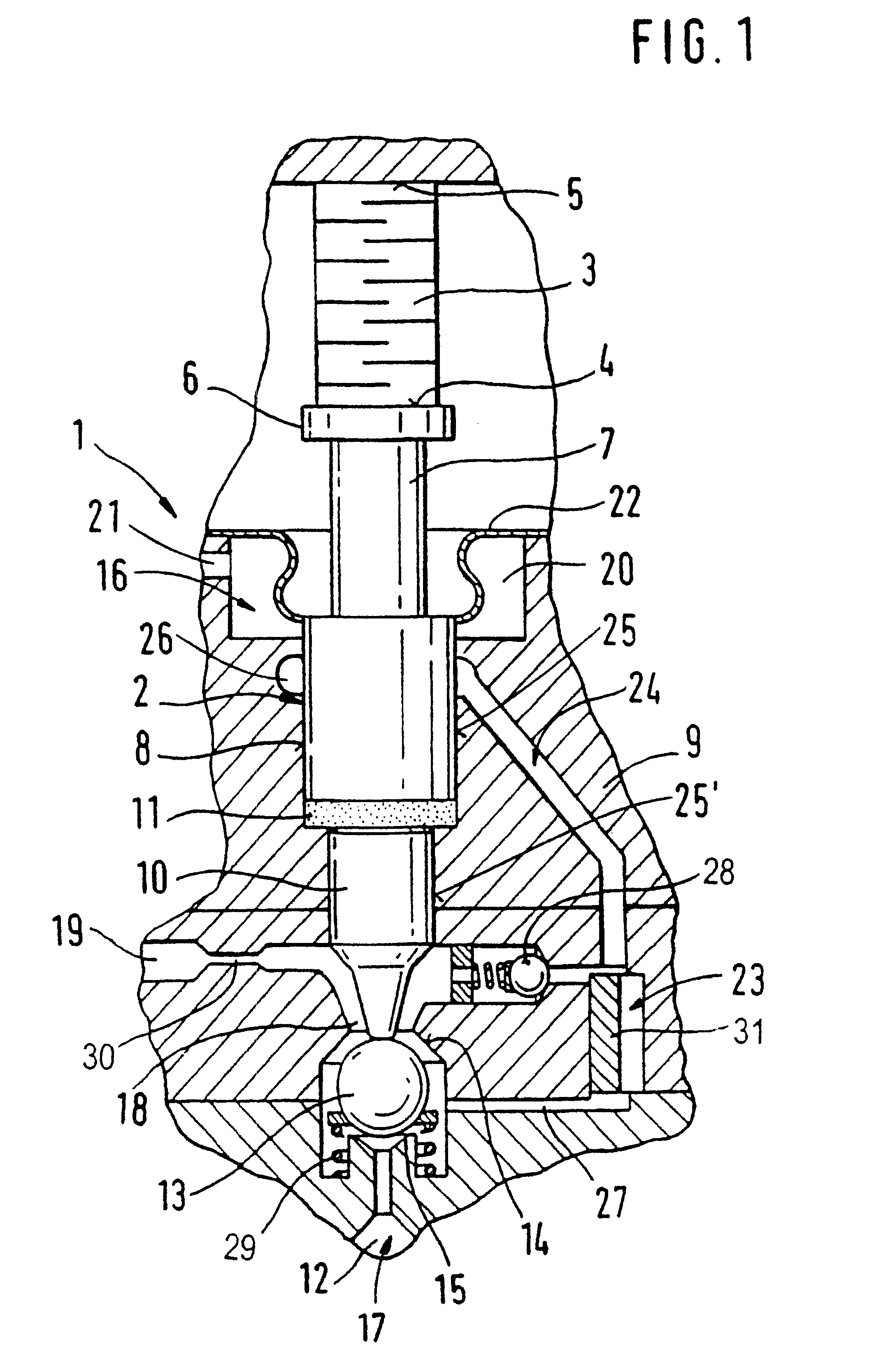 Valve for controlling liquids