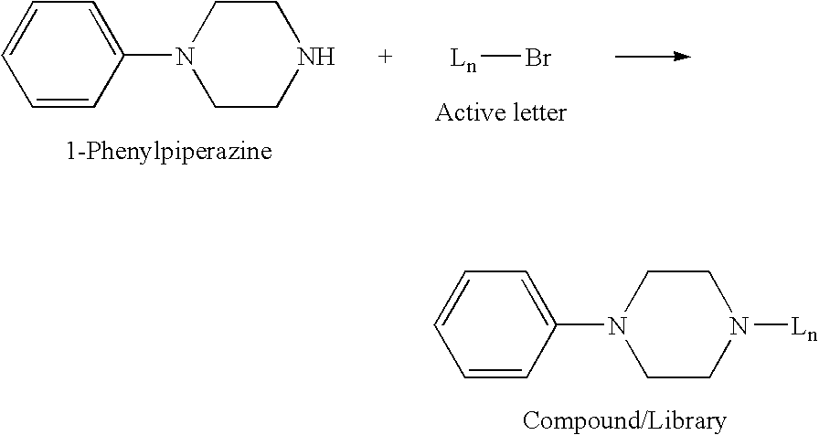 Nucleobase heterocyclic combinatorialization