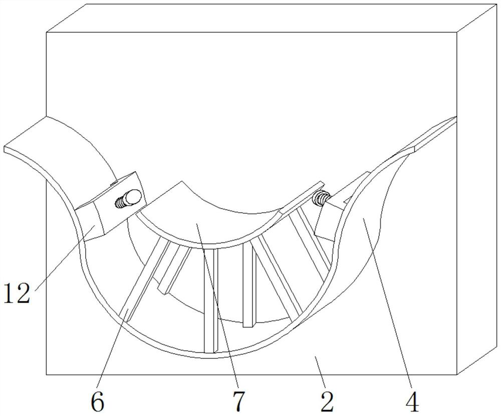 Annealed wafer sliding positioning device capable of reducing friction