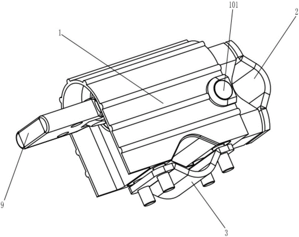 Temporary ground wire