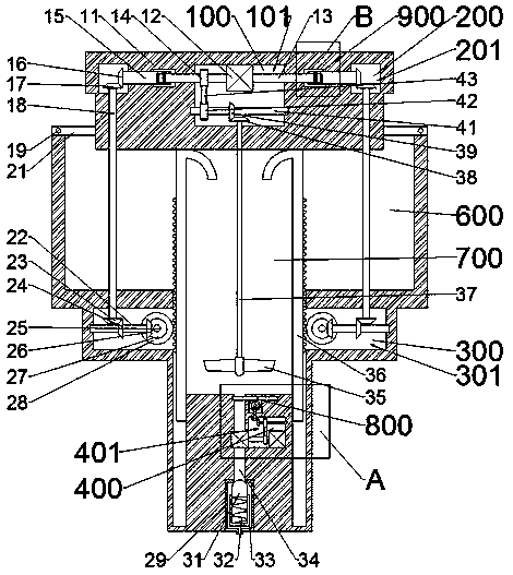 Automatic agricultural herbicide blending device