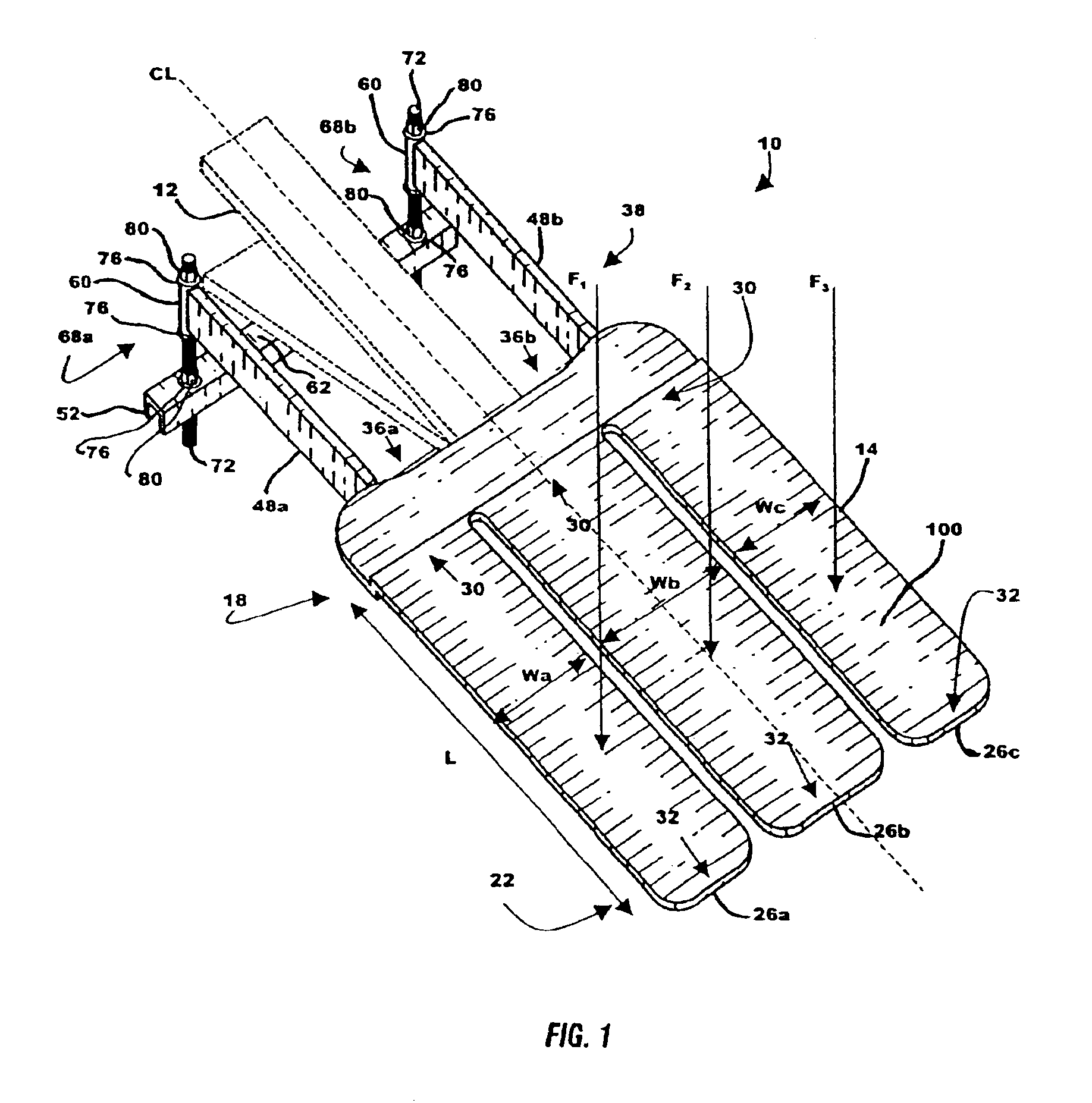 Multi-use pallet with torsion control for a printing machine