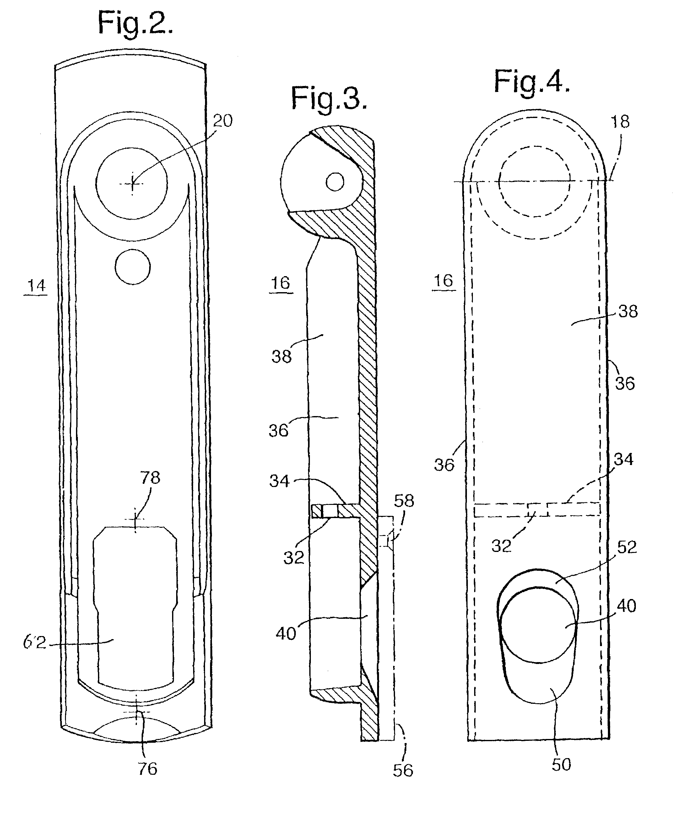 Electrically blockable swiveling lever control