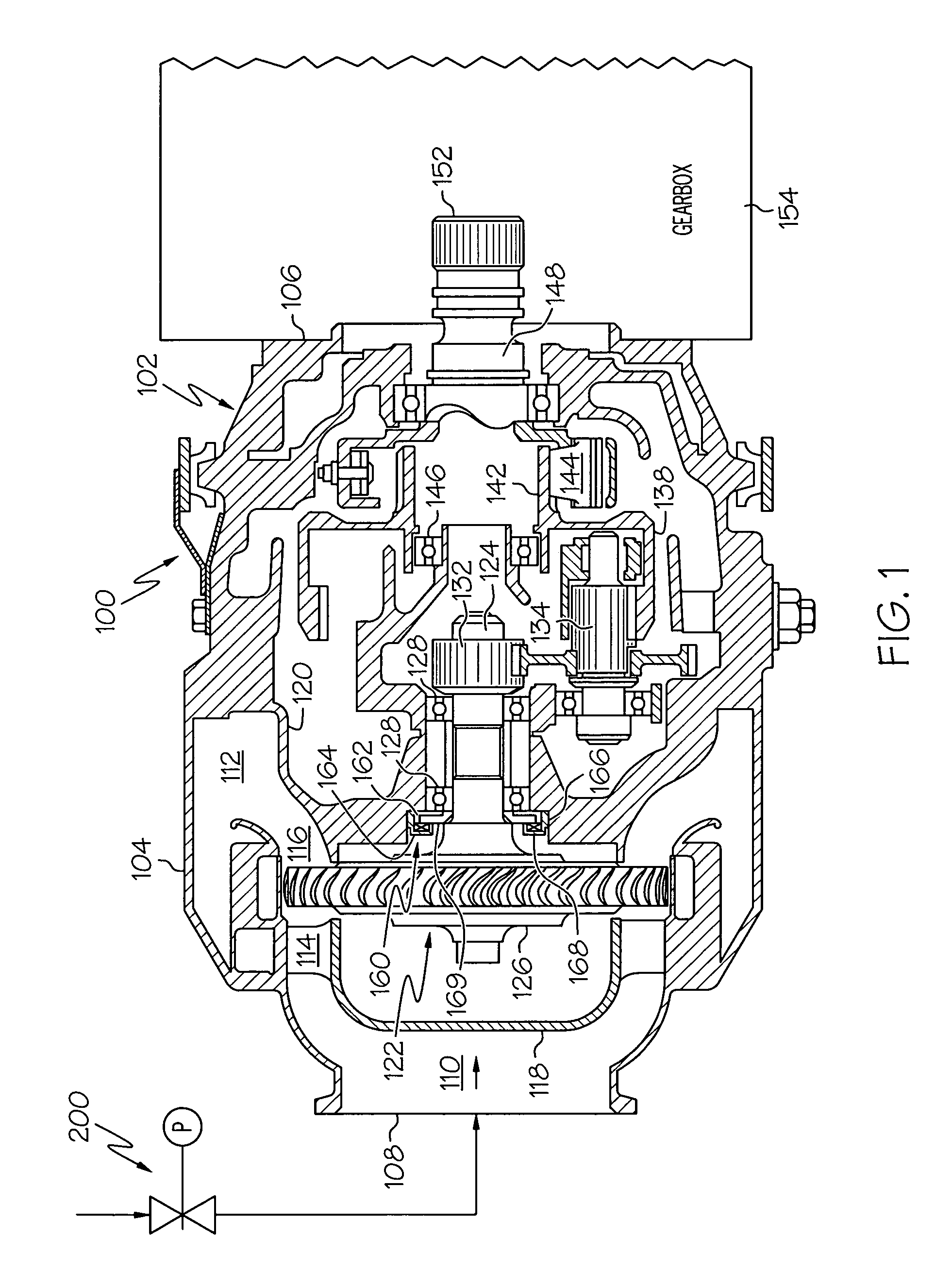 Pneumatic valve control having improved opening characteristics and an air turbine starter incorporating the same