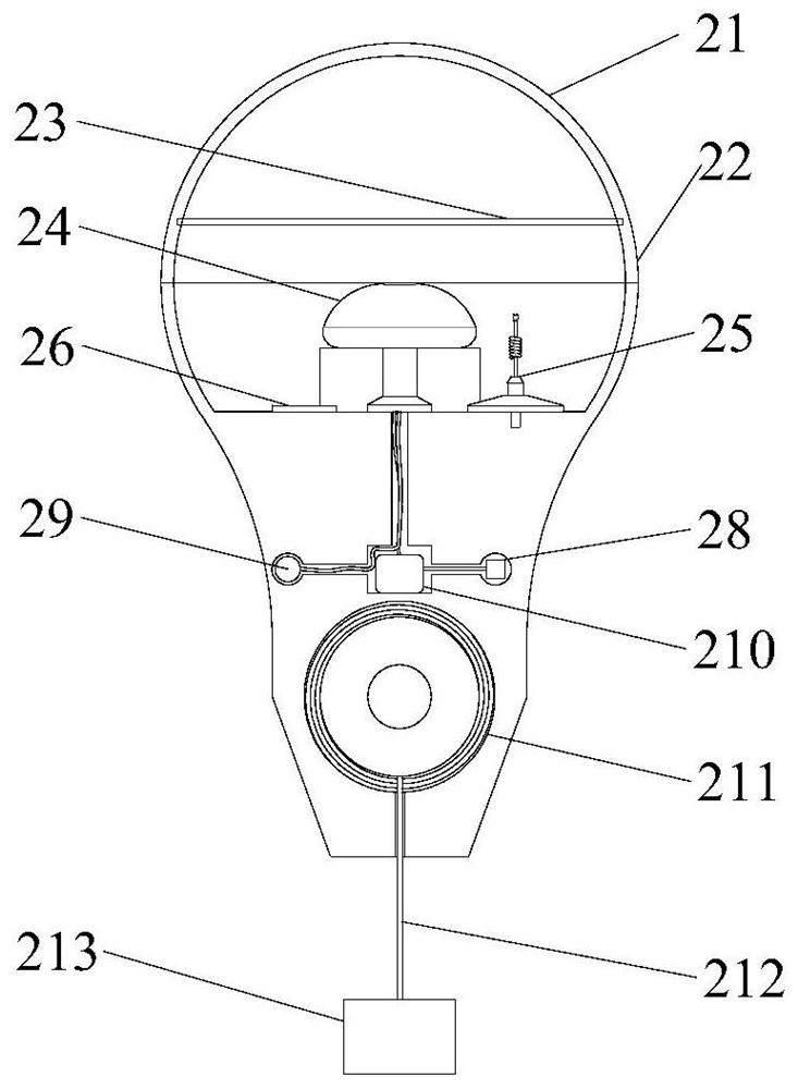 Reservoir landslide array type underwater deformation monitoring device and monitoring method