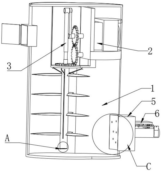 Waste recovery device for artificial leather