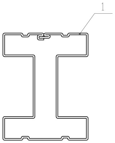 Multifunctional assembly type cold-bent light steel keel frame wall structure