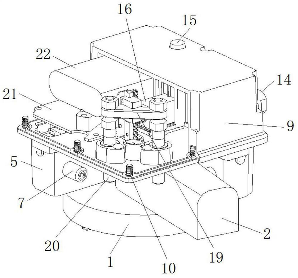 Intelligent electronic lock for controlling opening and closing of valve