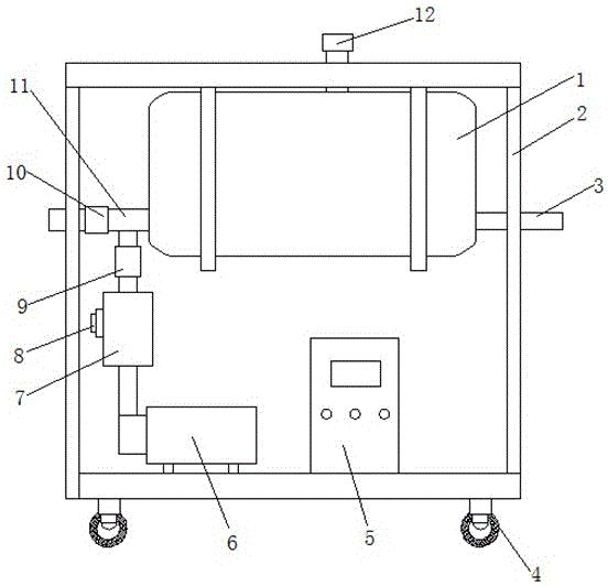 Outdoor non-negative pressure water supply device having anti-freezing function