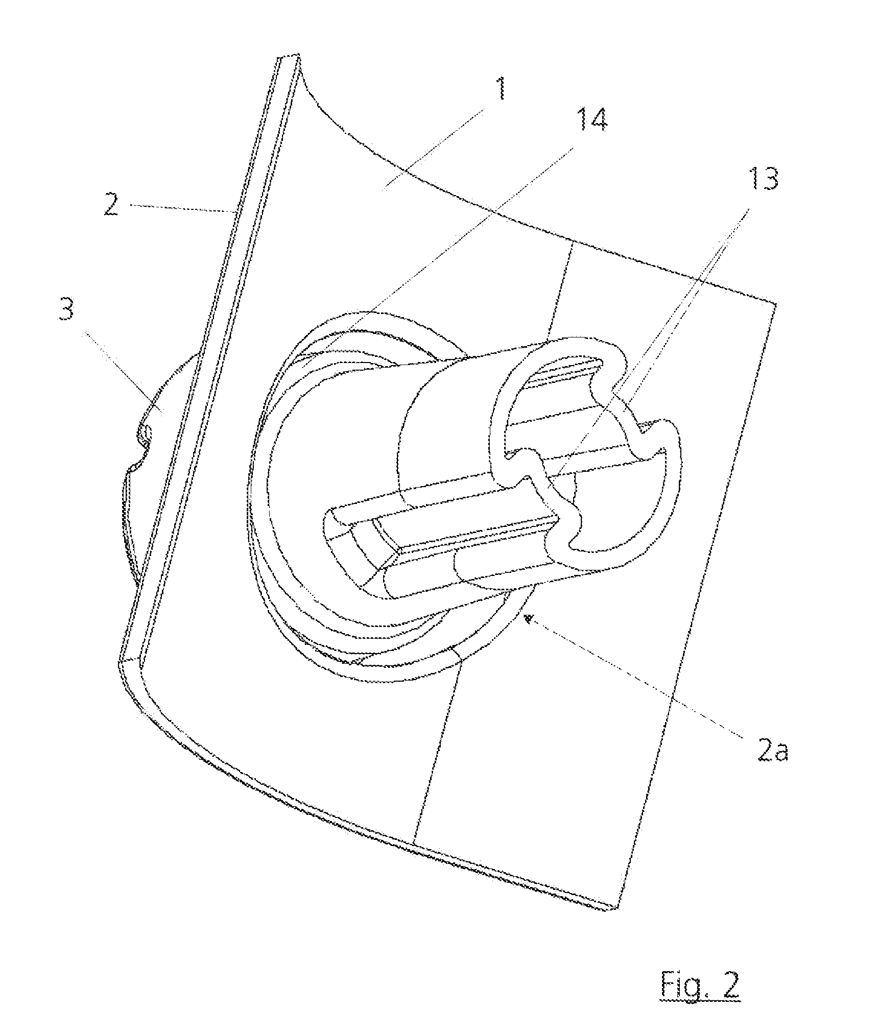 Vessel for storing a fuel and/or operating medium for vehicles