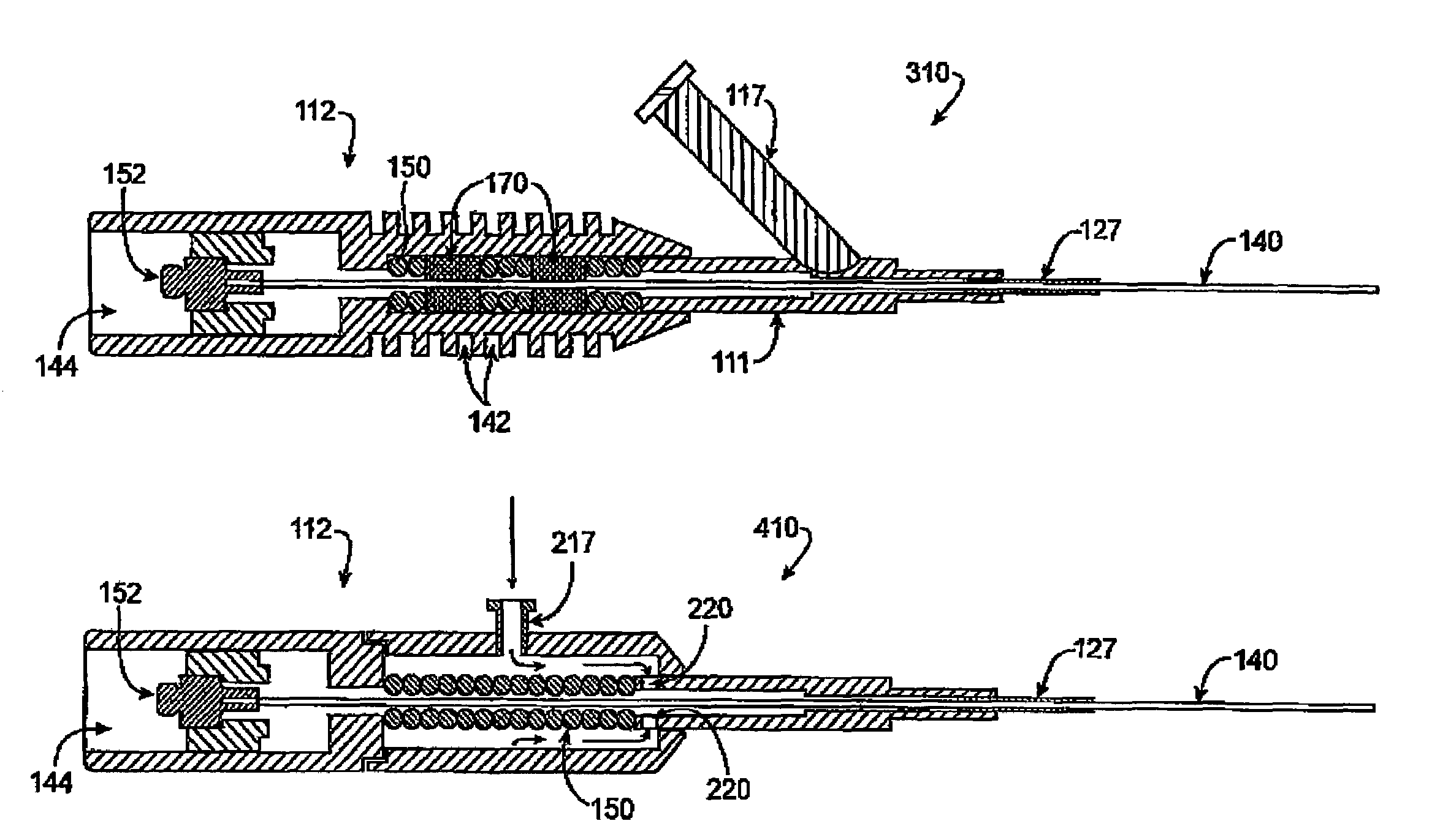 Ultrasound catheter devices and methods