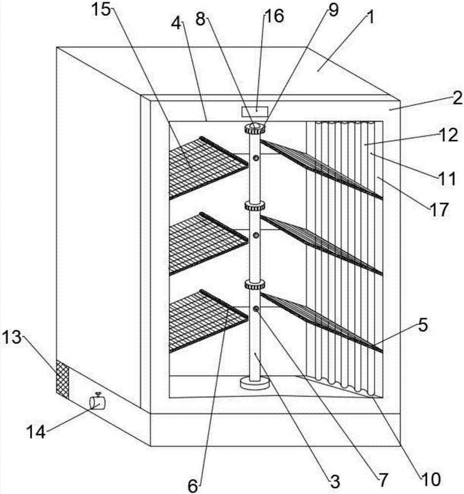 Germination accelerating device for watermelon seeds