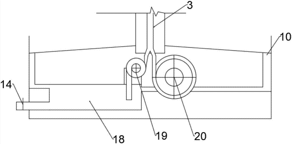 Germination accelerating device for watermelon seeds