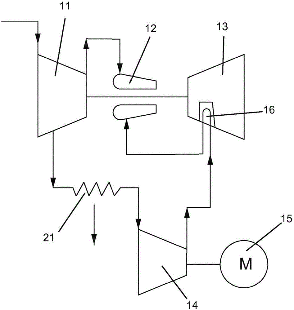 High pressure ratio twin spool industrial gas turbine engine