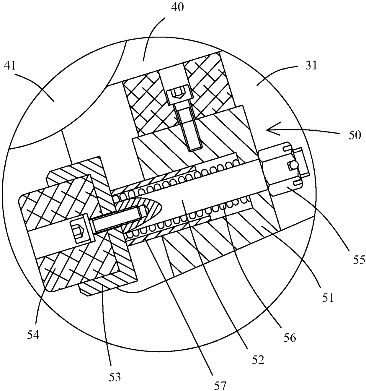 Mooring winch with emergency quick cable release device