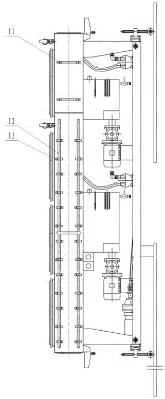 Sizing box for producing PC (poly carbonate) extrusion molding products