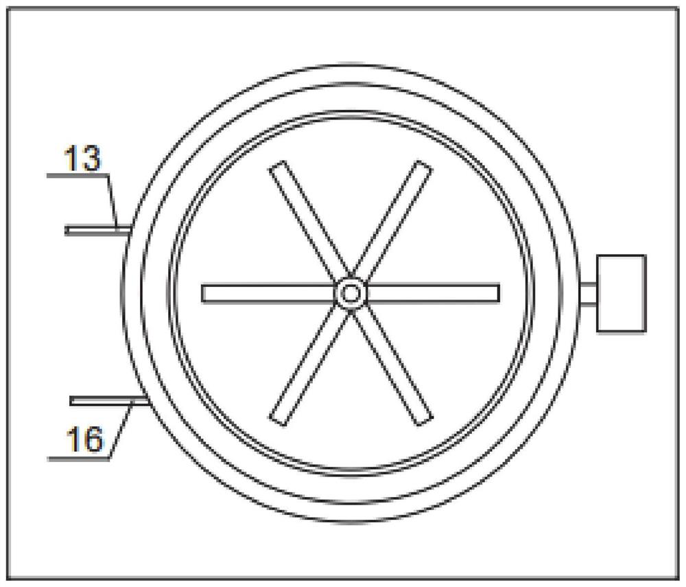 Gravity dehydration experiment teaching device and method