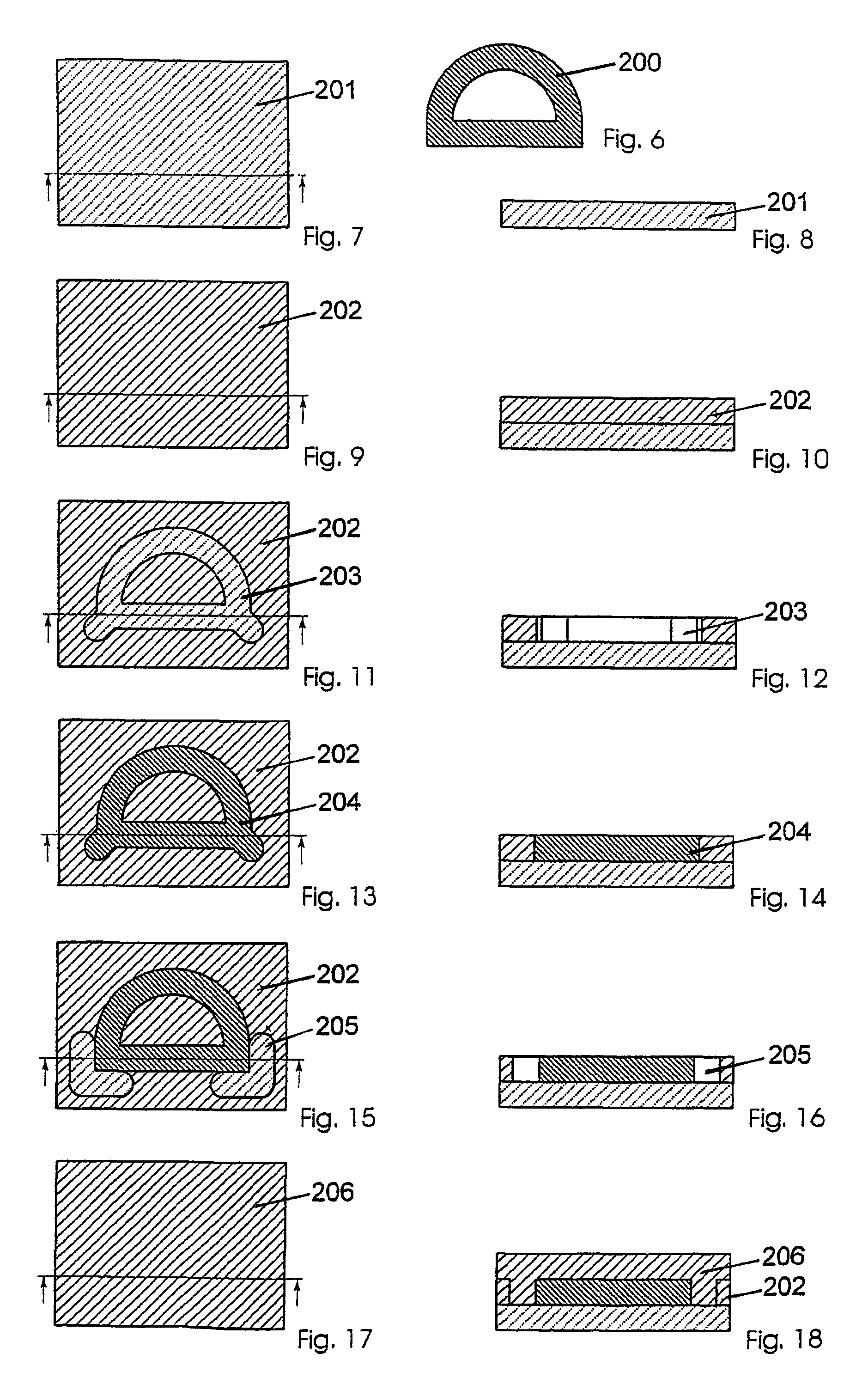 Method for producing a part and device for carrying out this method