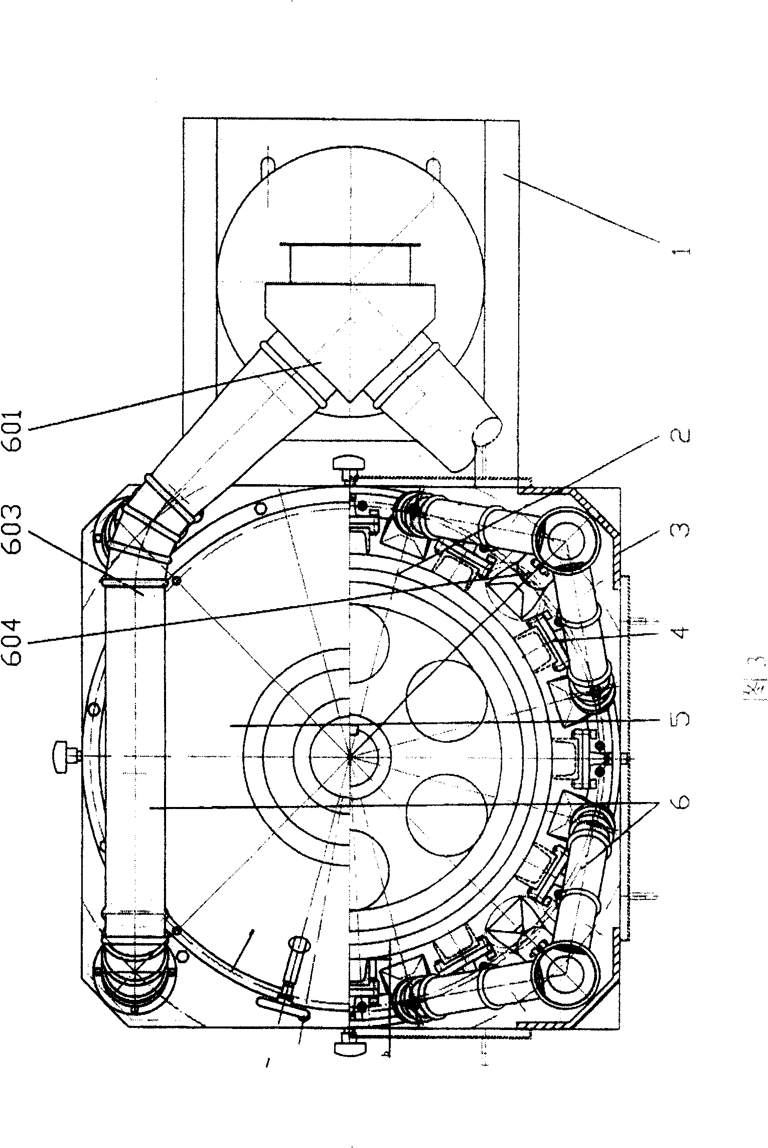 Ordered rice-husking process and machine