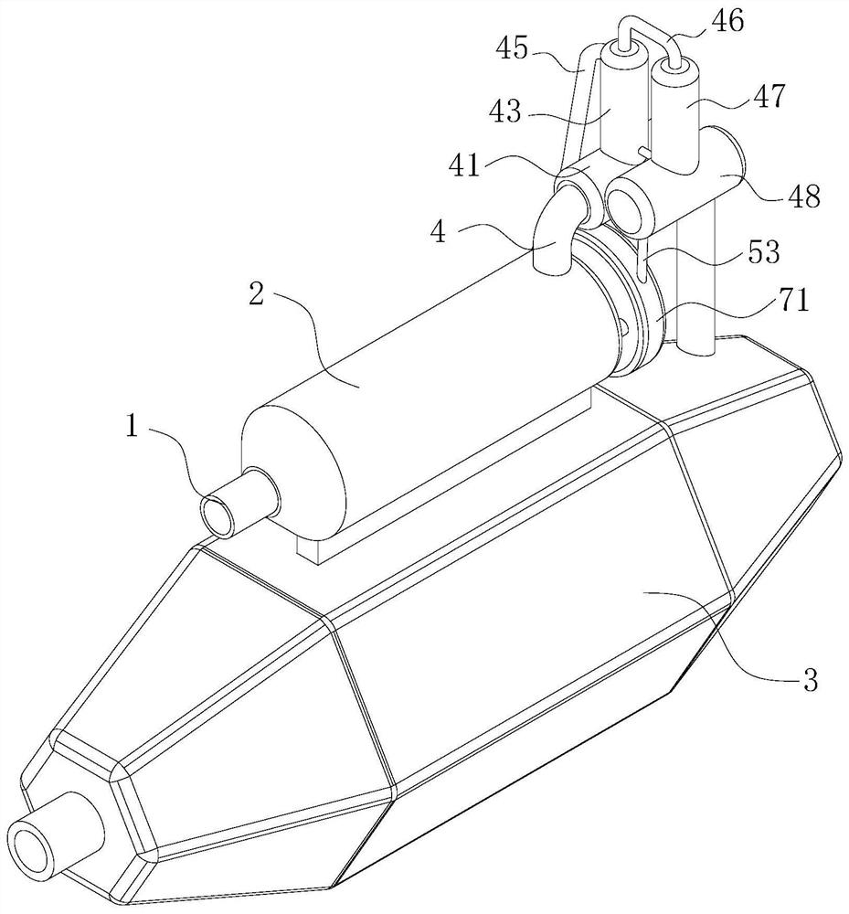 Environment-friendly industrial waste gas purification and cyclic utilization equipment