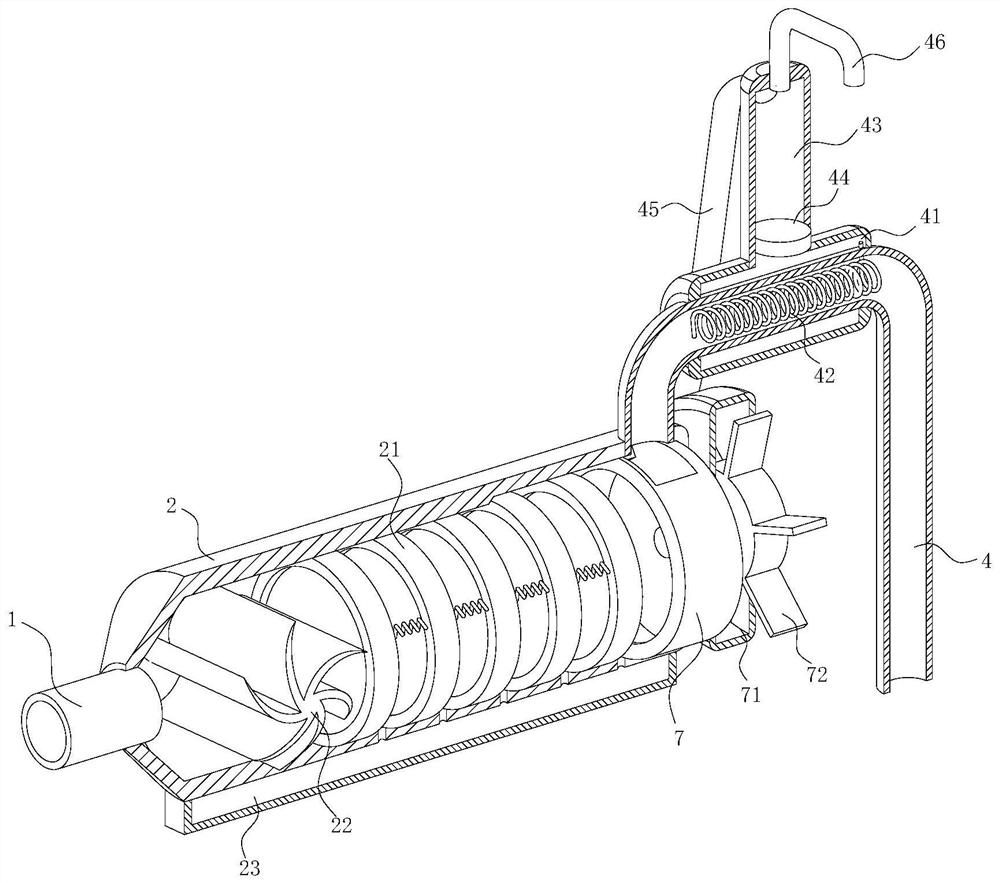 Environment-friendly industrial waste gas purification and cyclic utilization equipment