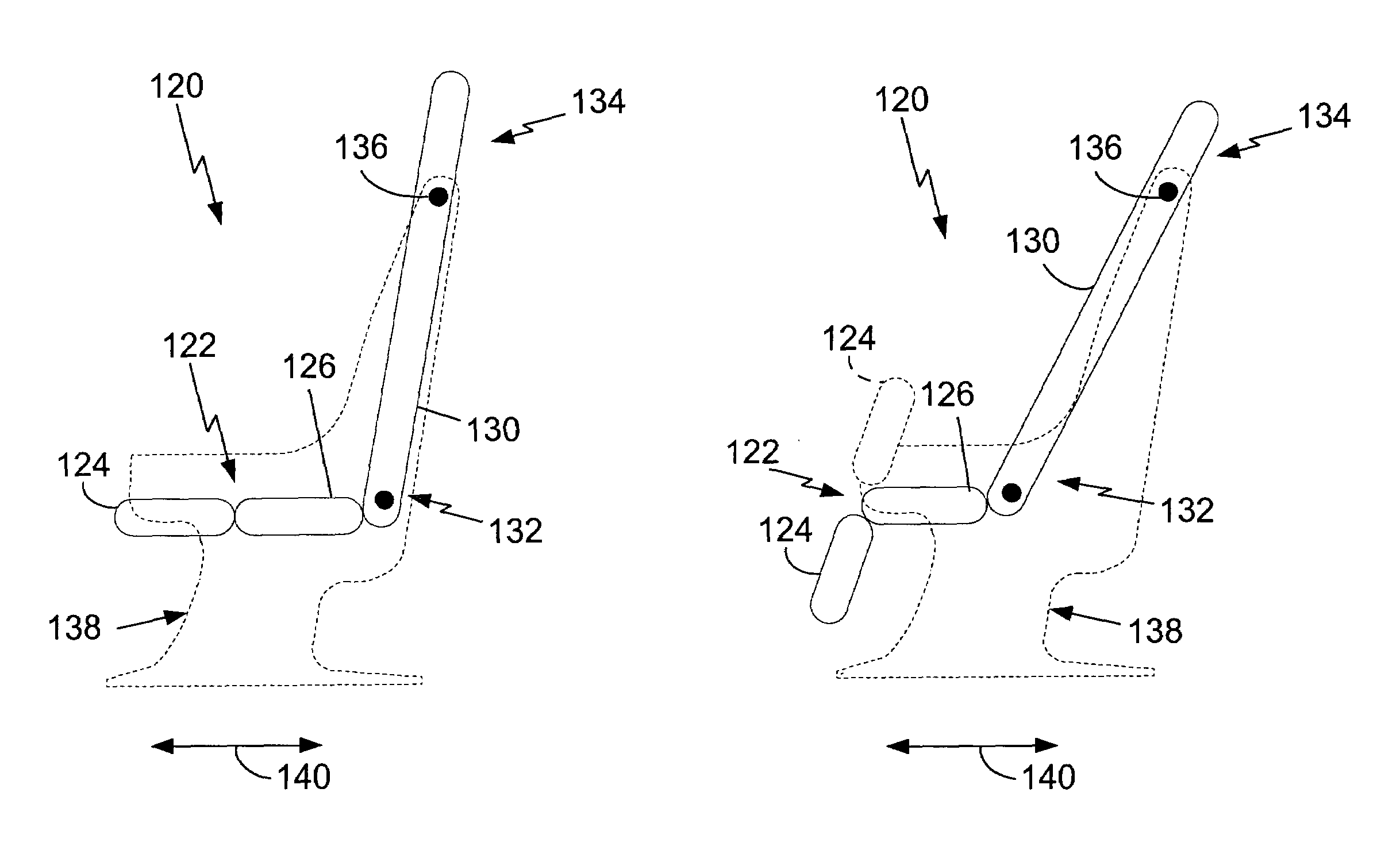 Multi-positional seat