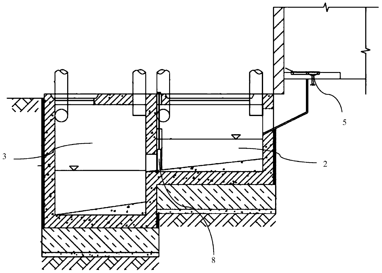 Ecological sanitary public pit toilet for plateau severe cold farming and pastoral areas