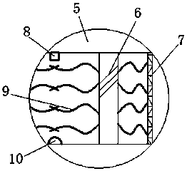 Automatic desilting and alarming system for marine silt box