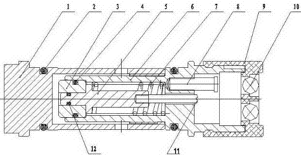 Intrinsically safe mine pressure alarm for mine