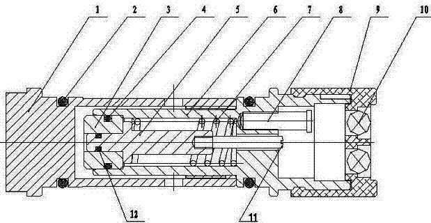 Intrinsically safe mine pressure alarm for mine