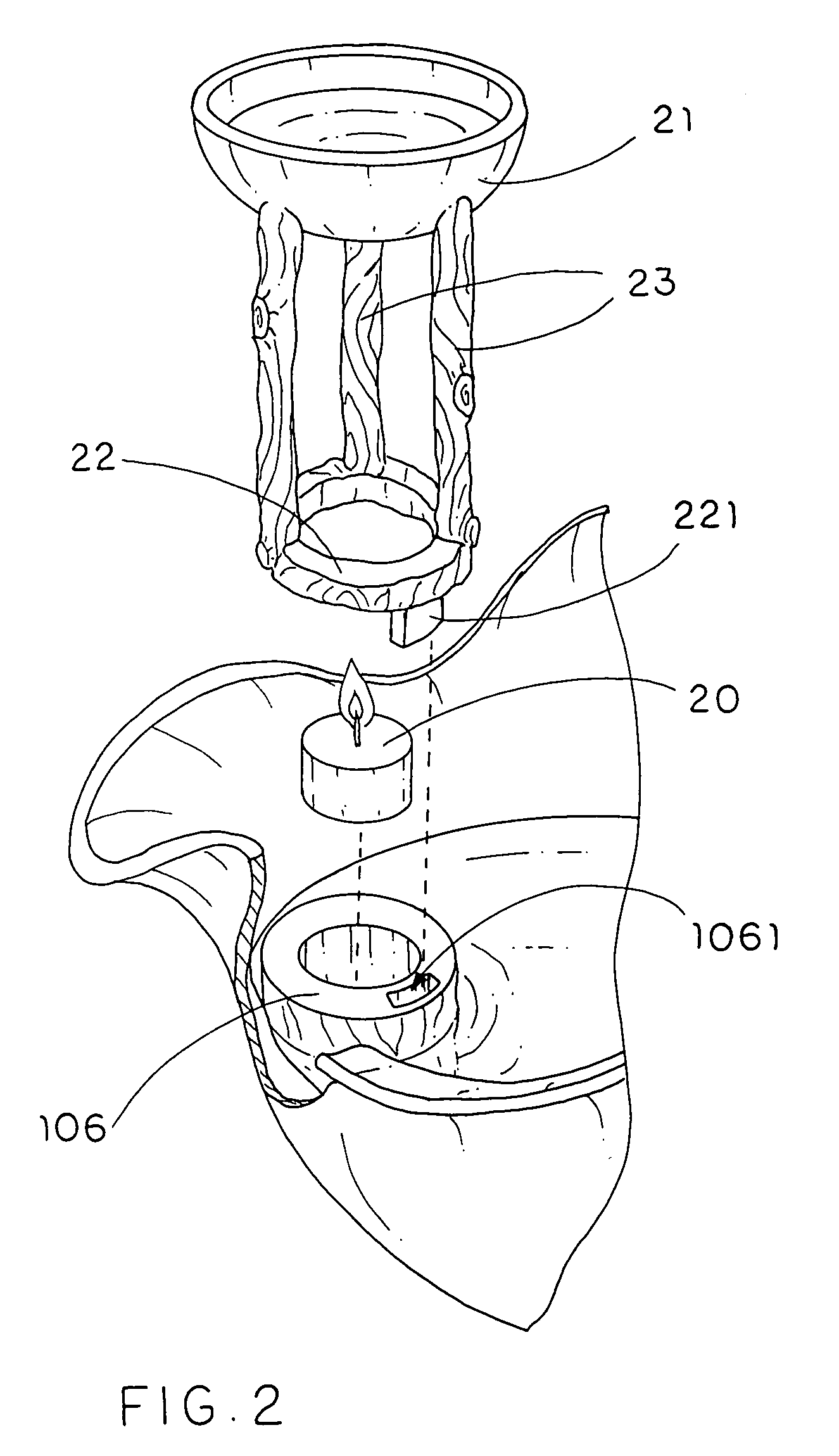 Aroma therapy for fountain