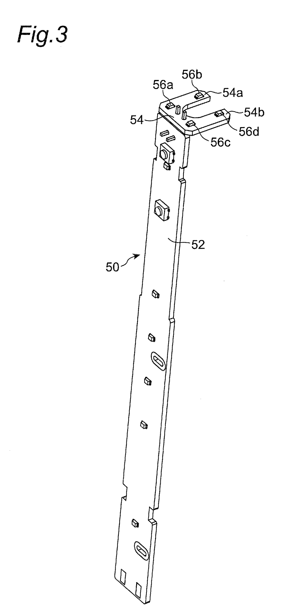 Electric Toothbrush with Rigidly Connected Grip Portion and Brush Portion