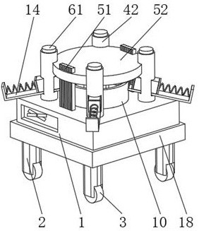 Water flushing slag industrial waste gas treatment device