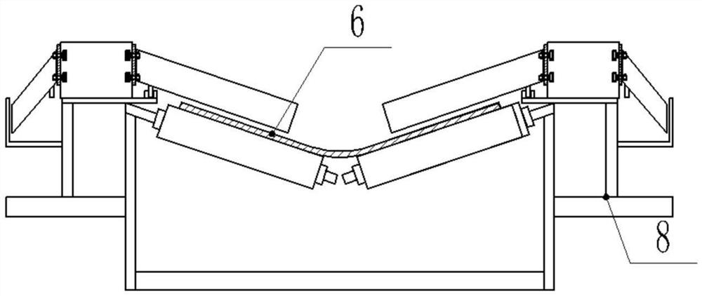 A method for improving the transmission efficiency of bulk ore or coal