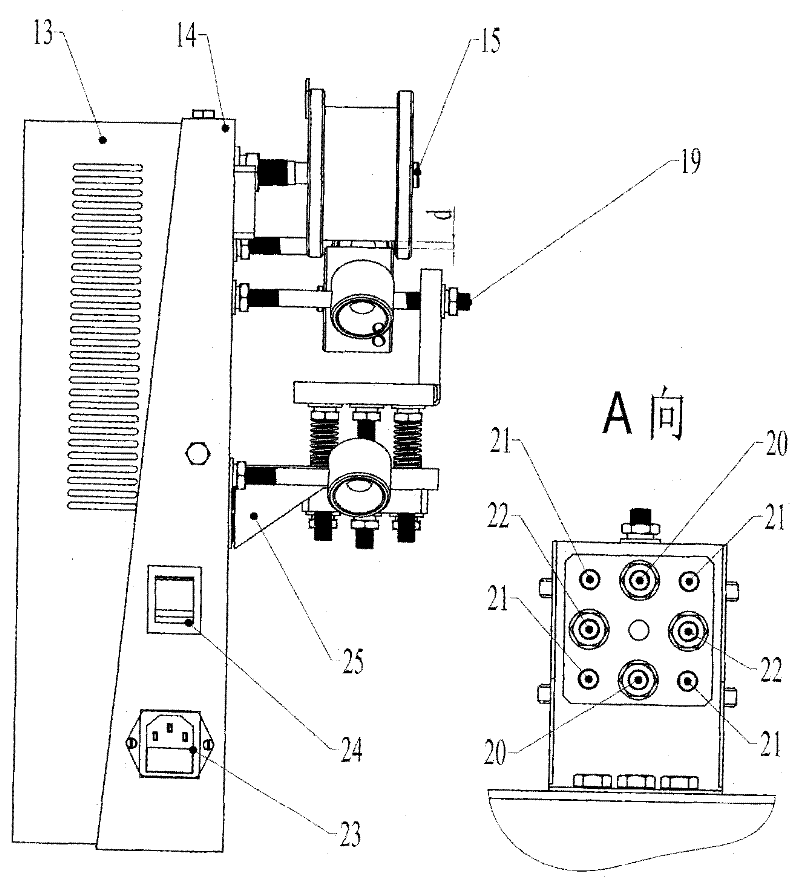 Winding machine capable of automatic measuring wire length